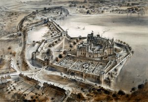 Hrad Kenilworth, c1575, c1960 od Alan Ernest Sorrell