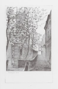 London Lanes: Ironmonger Lane (litografie)