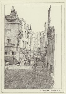 Market Street, pohled na východ