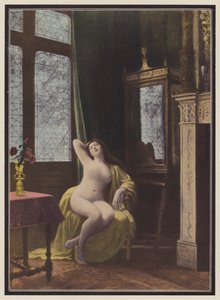 Spící žena (barva lito) od Albert (after) Aublet