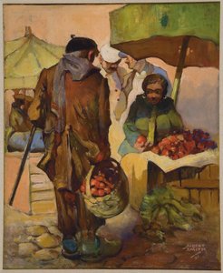 Market, Nice, Francie od Albert A. Smith