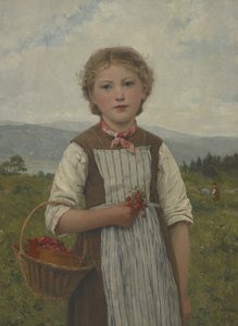Jahodová Mariette od Albert Anker