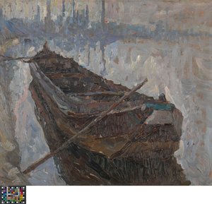 Loď na řece Meuse
