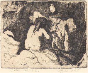 Vstávání (Le páka) od Albert Besnard