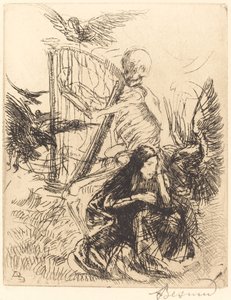 Hudebník od Albert Besnard