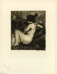 Opeřený turban od Albert Besnard