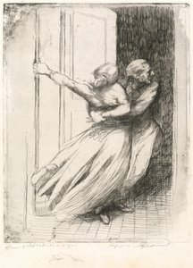 Znásilnění (Le Viol) od Albert Besnard