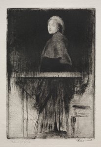 Žena s pláštěm, 1889. od Paul Albert Besnard