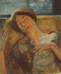 Hlava ženy od Albert Besnard