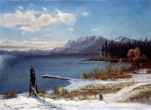 Jezero Tahoe od Albert Bierstadt