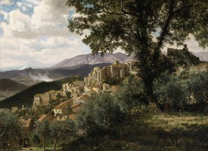 Olevano od Albert Bierstadt