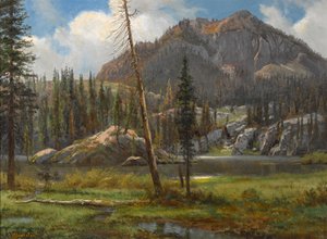 Jižní pohoří Sierra Nevada od Albert Bierstadt