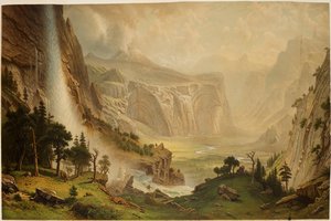 Kopule Yosemitu od Albert Bierstadt