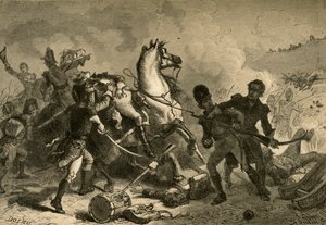 Bitva o New Orleans - Smrt generála Pakenhama, 1878.
