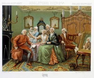 Angličtí buržoazi v jejich nitru od Albert Charles August Racinet
