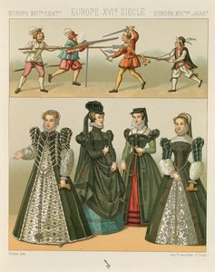 "Le Costume Historique" (Úplná historie kostýmů) od Auguste Racineta, IV. díl od Albert Charles August Racinet