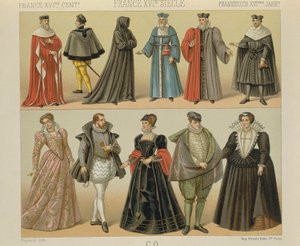 "Le Costume Historique" (Úplná historie kostýmů) od Auguste Racinet, svazek IV od Albert Charles August Racinet