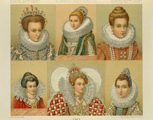 "Le Costume Historique" (Úplná historie kostýmů) od Auguste Racinet, svazek IV od Albert Charles August Racinet