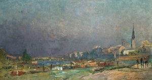 Na březích řeky od Albert Charles Lebourg