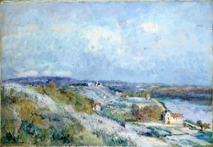 Pole Herblay na jaře od Albert Charles Lebourg