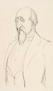 Karikatura Lea Mechelina od Albert Edelfelt