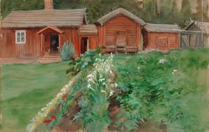 Karlssonova chata od Albert Edelfelt