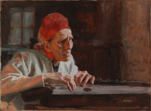 Nářky Larina Paraskeho od Albert Edelfelt