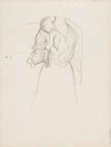 Naishahmo (paní Flore Deschamps) od Albert Edelfelt