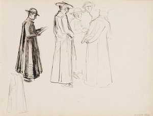 Duchovní od Albert Edelfelt