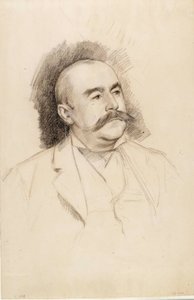 Portrét barona A. Portalise, skica