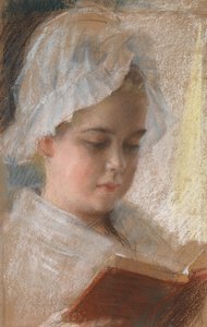 Portrét Berty Edelfeltové, studie od Albert Edelfelt