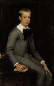 Portrét poručíka Alexandra Weissgerbera de Stragéwicze jako dítěte od Albert Edelfelt