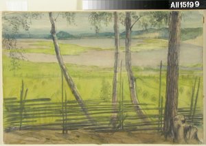 Letní krajina od Albert Edelfelt