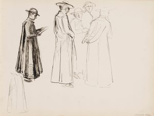 Duchovní od Albert Edelfelt