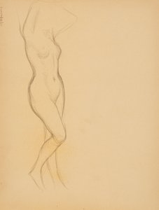 Nahý od Albert Edelfelt