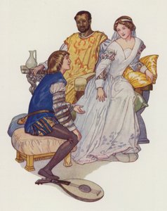 Shakespeare: Othello (barevné lito) od Albert Edward Jackson
