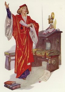 Shakespeare: Kupec benátský (barevné lito) od Albert Edward Jackson