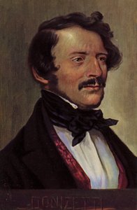 Gaetano Donizetti , italský skladatel (1797-1848)