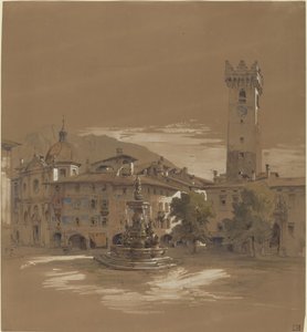 Pohled na Trento od Albert Emil Kirchner