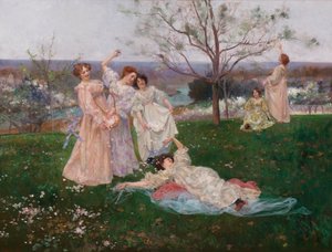 Jarní květiny, kolem roku 1897 od Albert-Emile Artigue