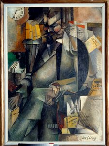 Portrét Eugena Figuiera, francouzského redaktora od Albert Gleizes