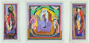 Studie k triptychu od Albert Gleizes