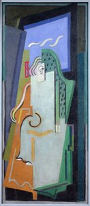 Modrá postava od Albert Gleizes