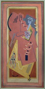 Žena s dítětem; obraz, Albert Gleizes (1881-1953), olej na plátně