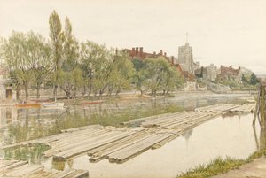 Kostel Všech svatých Maidstone od Albert Goodwin