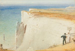 Beachy Head - Příběh pobřežní hlídky od Albert Goodwin