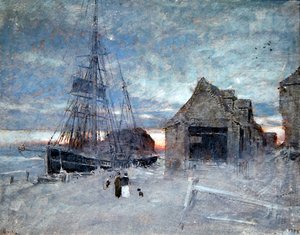 Bosham od Albert Goodwin