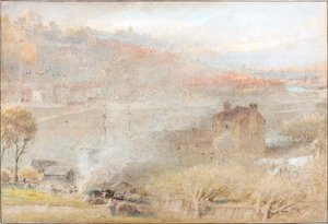 Clifton, Bristol (akvarel) od Albert Goodwin