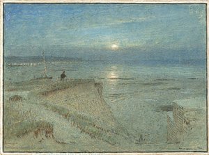 Galley Hill, Mizející pobřeží, Bexhill od Albert Goodwin