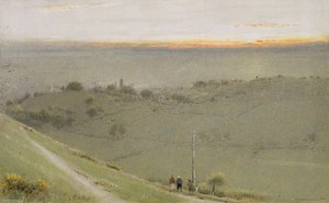 Glastonbury, 1924-25 od Albert Goodwin